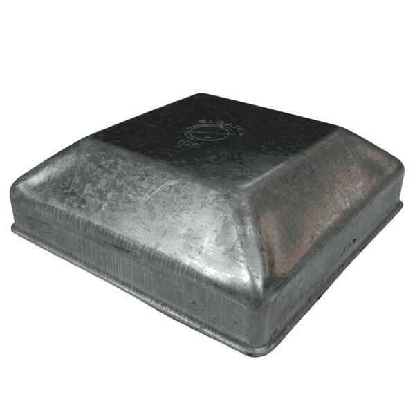 Post Cap Metal Square 100 mm